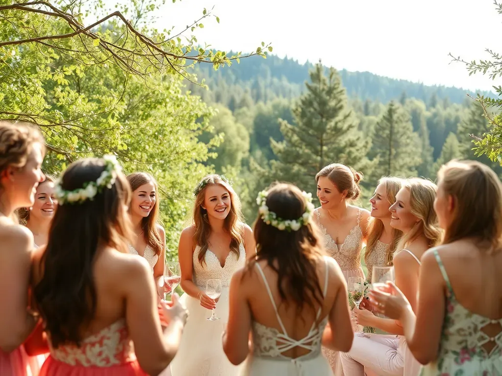 Wieczór panieński w otoczeniu natury