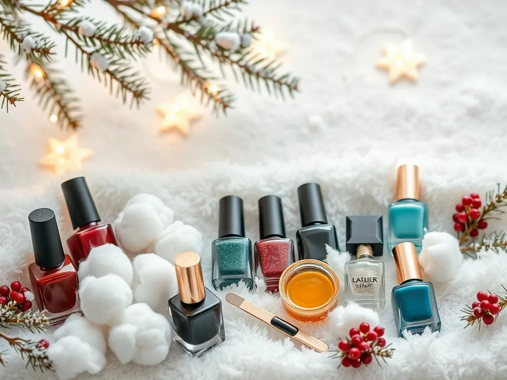Manicure hybrydowy zimą – kolory i ochrona płytki